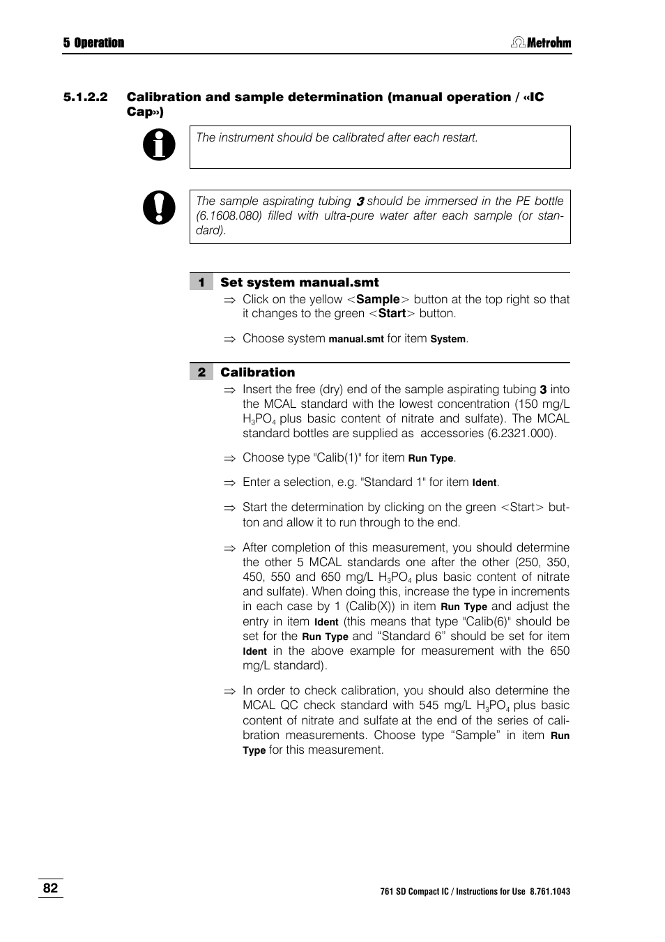 Metrohm 761 SD Compact IC User Manual | Page 90 / 135
