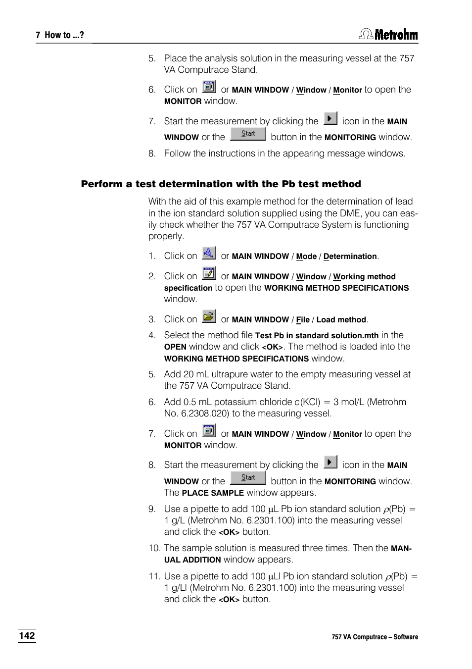Metrohm 757 VA Computrace User Manual | Page 152 / 198