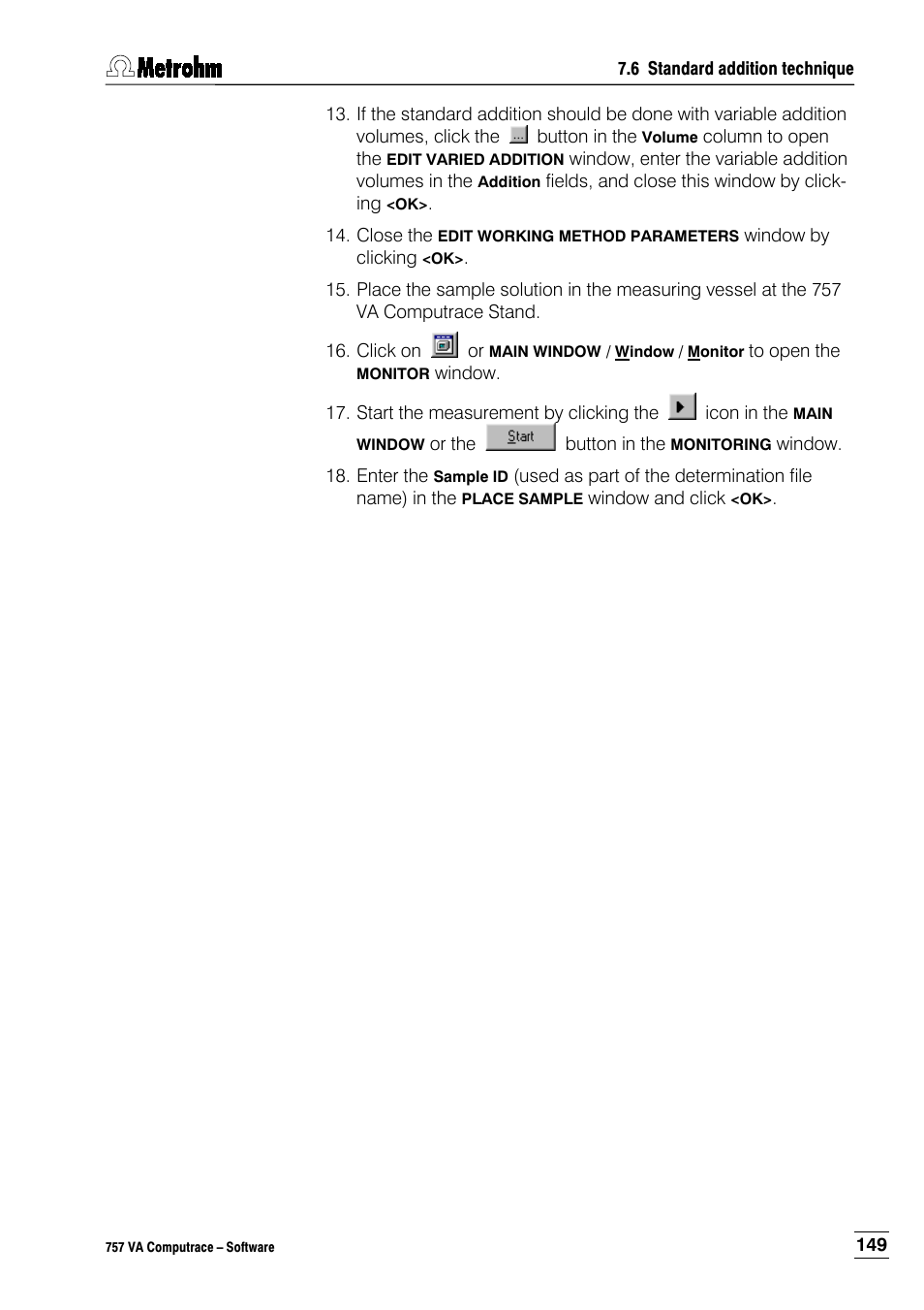 Metrohm 757 VA Computrace User Manual | Page 159 / 198