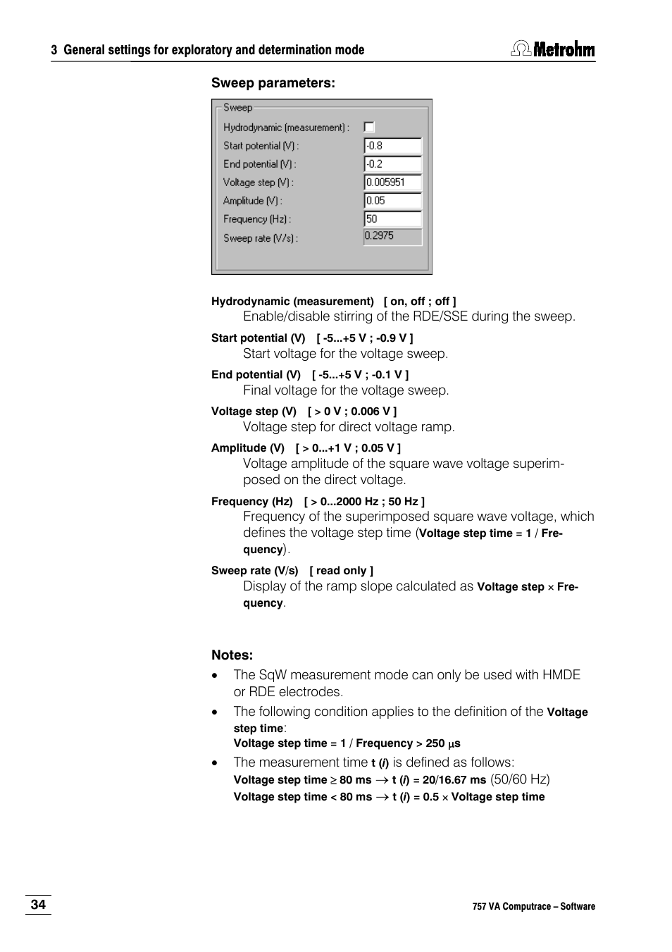 Metrohm 757 VA Computrace User Manual | Page 44 / 198