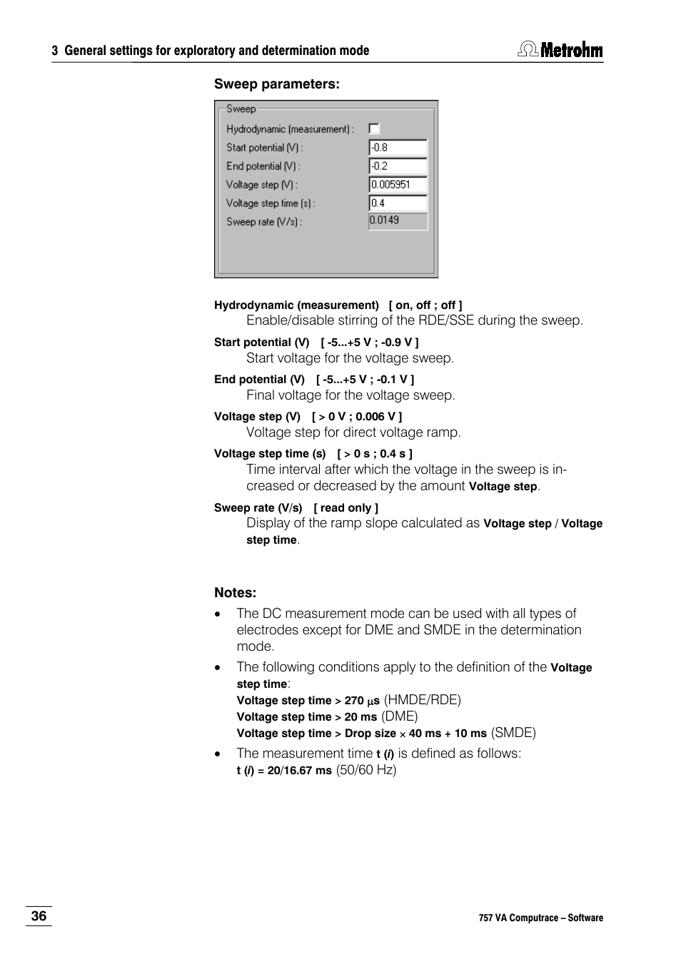 Metrohm 757 VA Computrace User Manual | Page 46 / 198