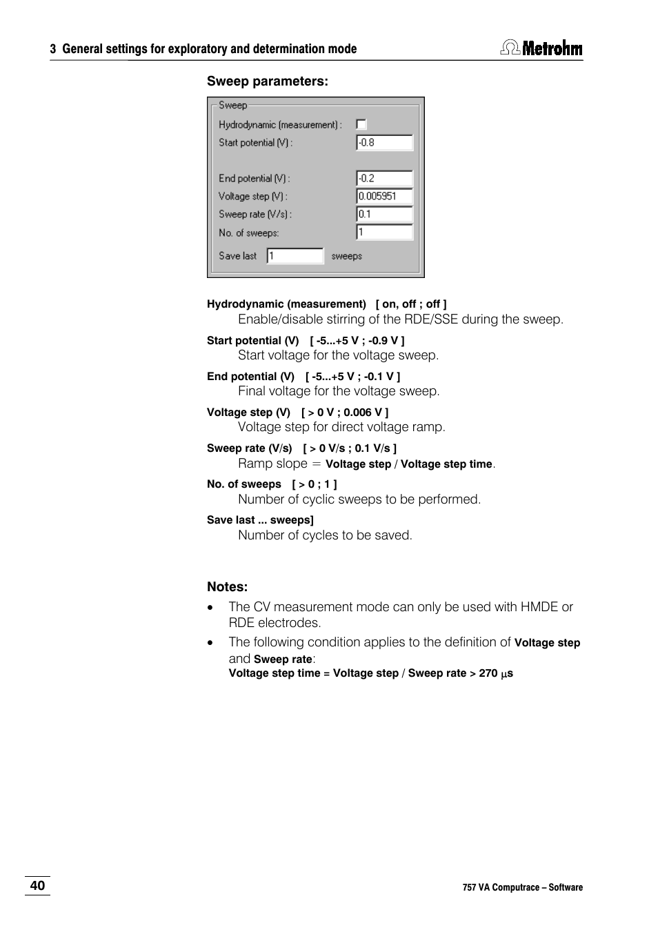 Metrohm 757 VA Computrace User Manual | Page 50 / 198