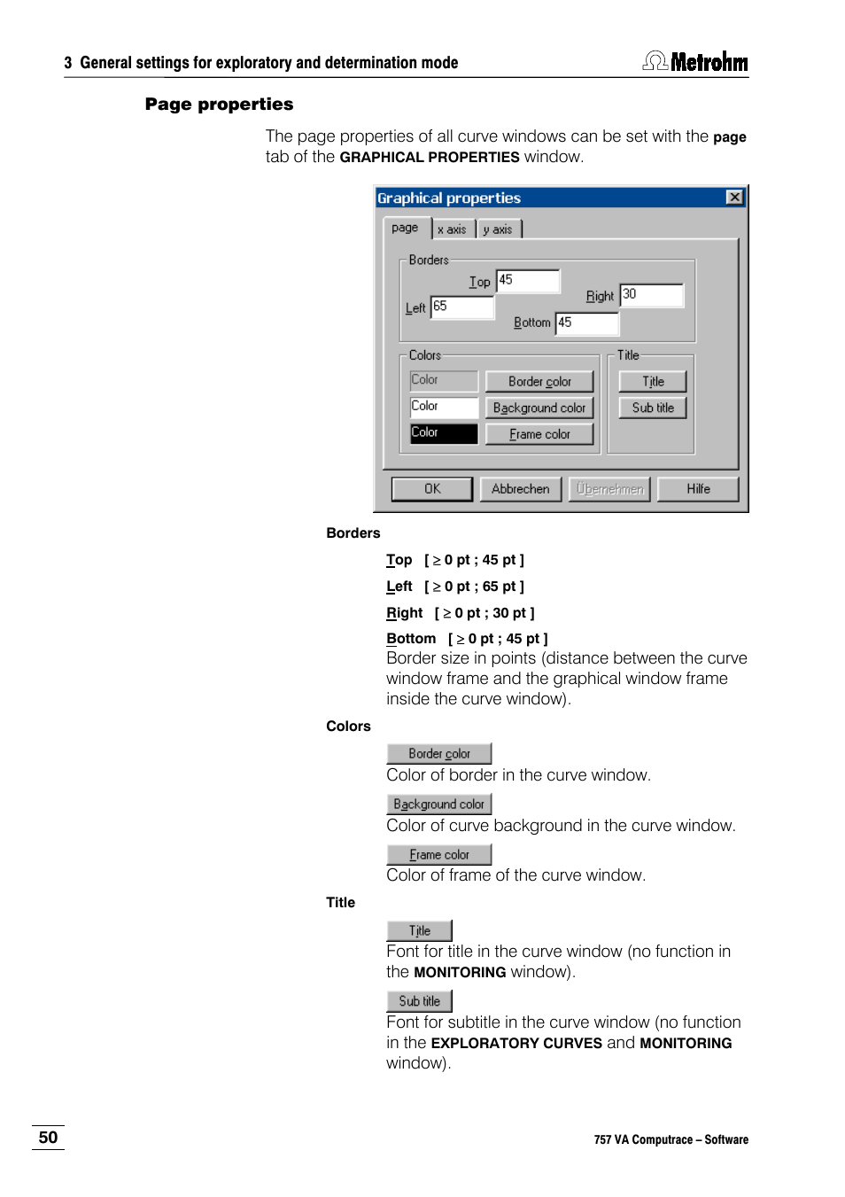 Metrohm 757 VA Computrace User Manual | Page 60 / 198
