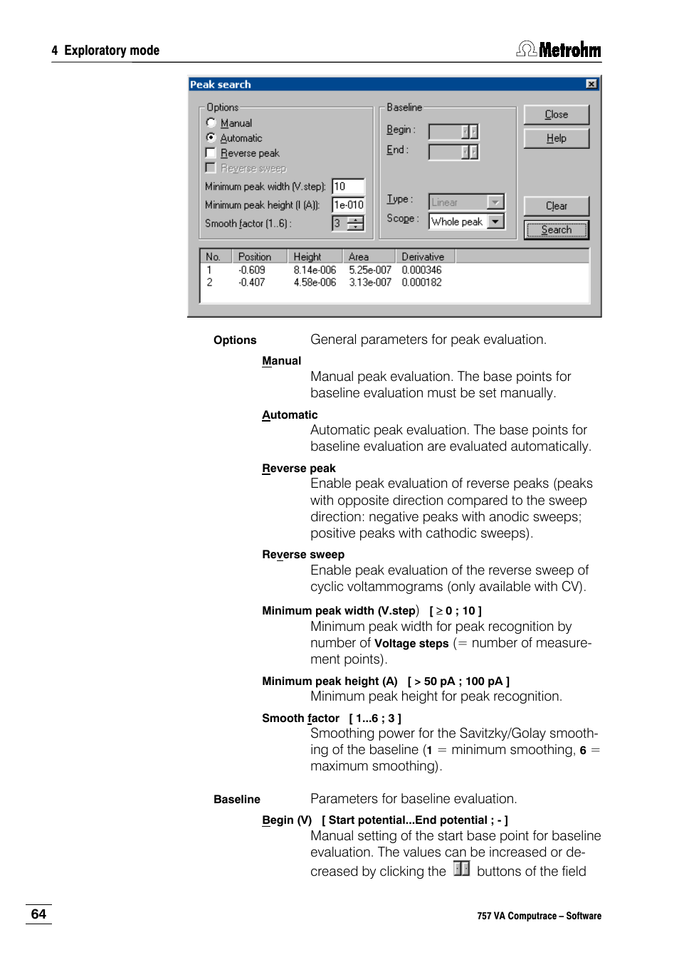 Metrohm 757 VA Computrace User Manual | Page 74 / 198