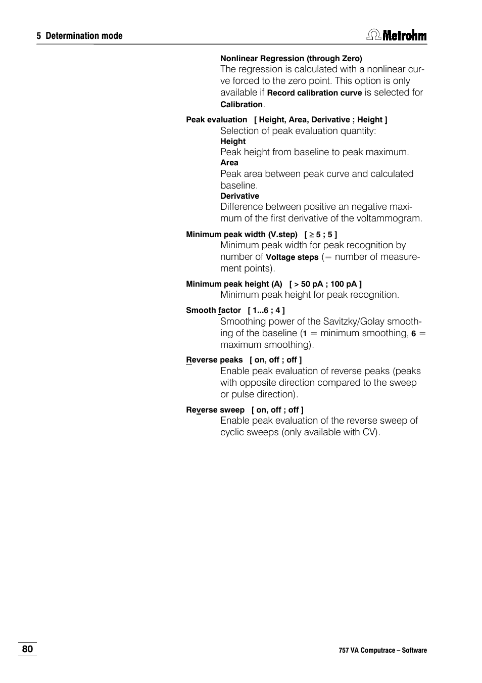 Metrohm 757 VA Computrace User Manual | Page 90 / 198