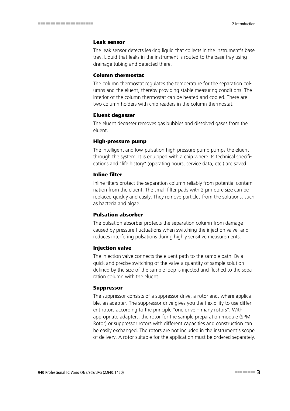 Metrohm 940 Professional IC Vario ONE/SeS/LPG User Manual | Page 11 / 52