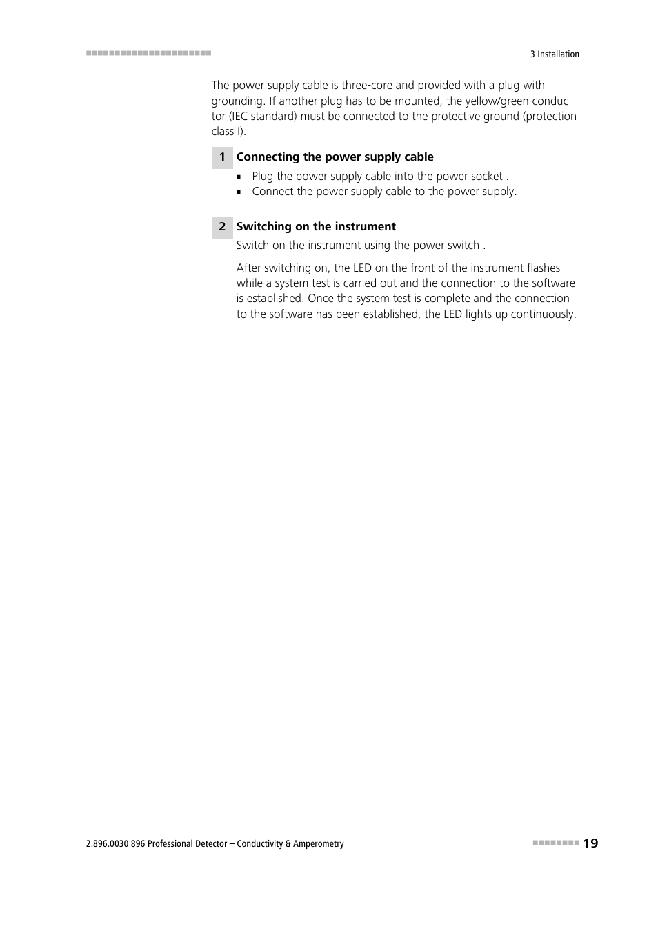 Metrohm 896 Professional Detector – Conductivity & Amperometry User Manual | Page 27 / 67