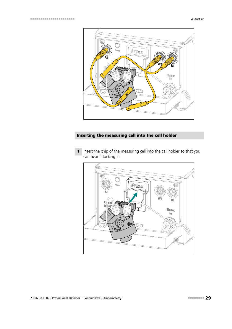 Metrohm 896 Professional Detector – Conductivity & Amperometry User Manual | Page 37 / 67