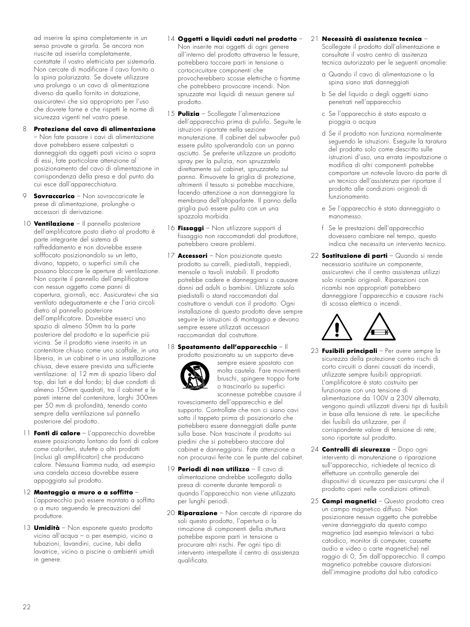 Bowers & Wilkins ASW CM User Manual | Page 25 / 53