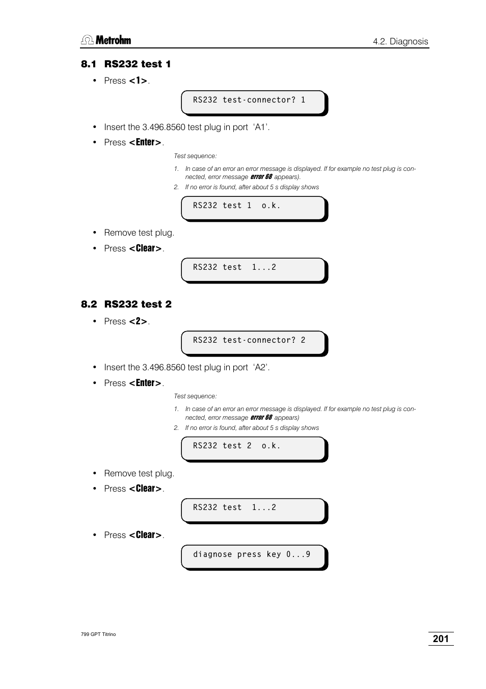 Metrohm 799 GPT Titrino User Manual | Page 205 / 242