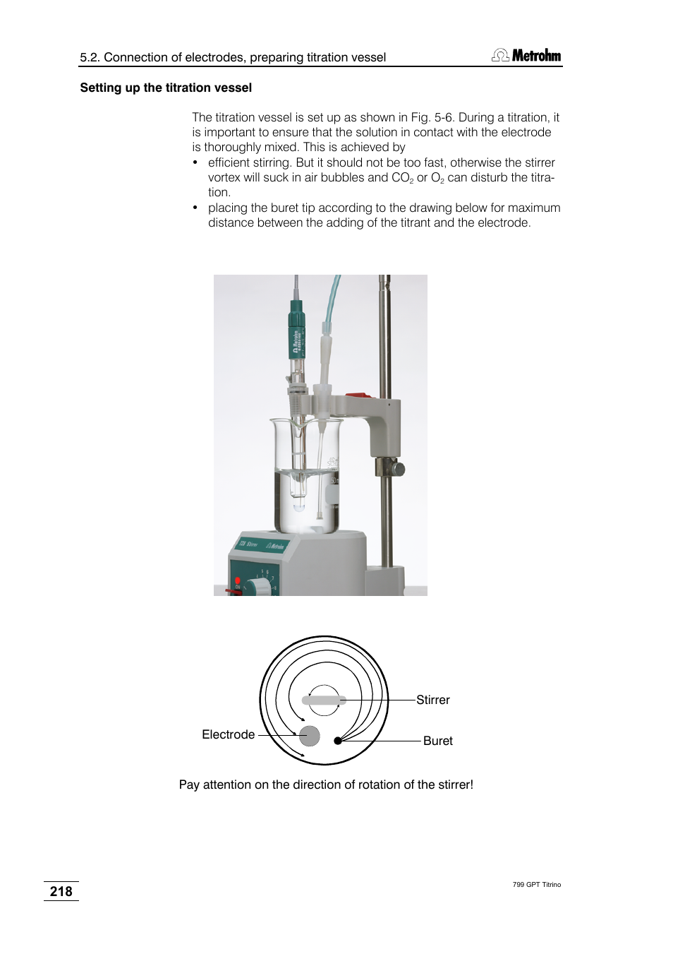 Metrohm 799 GPT Titrino User Manual | Page 222 / 242