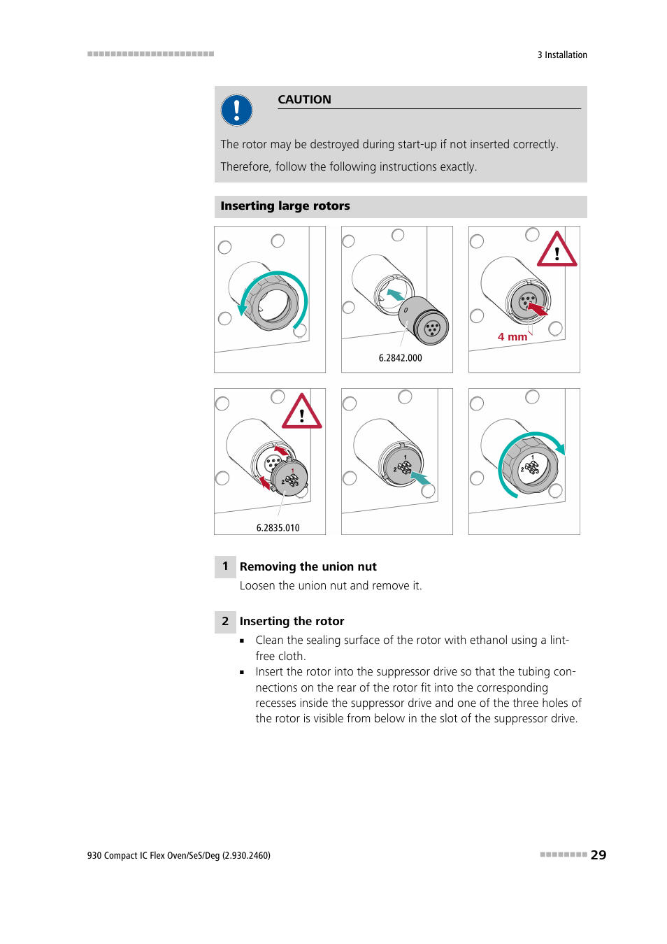 Metrohm 930 Compact IC Flex Oven/SeS/Deg User Manual | Page 37 / 113