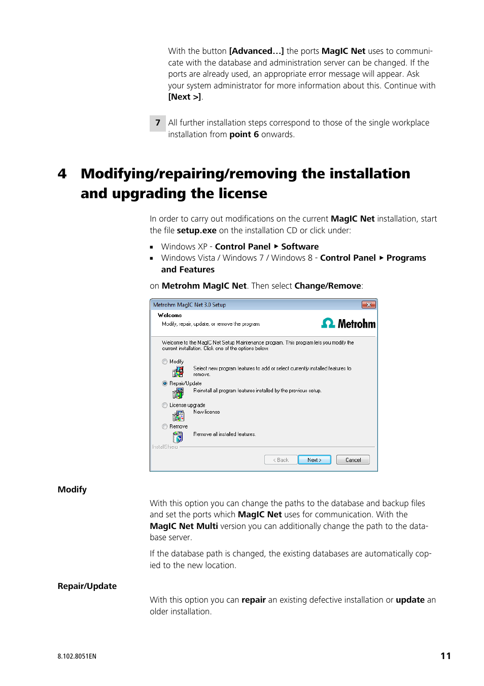 Metrohm MagIC Net 3.0 User Manual | Page 11 / 20