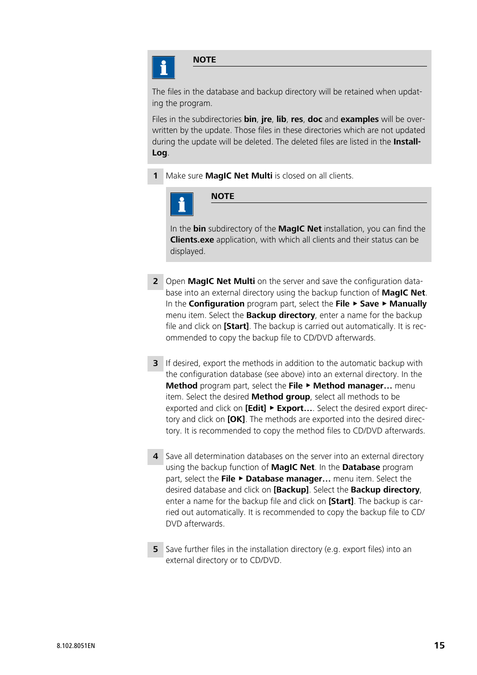 Metrohm MagIC Net 3.0 User Manual | Page 15 / 20