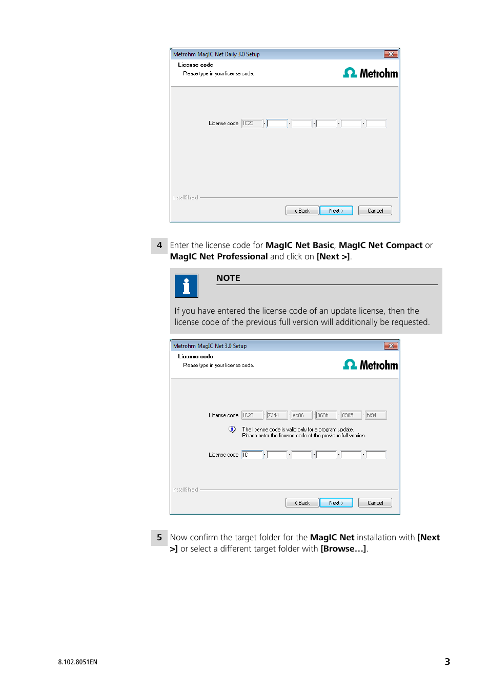 Metrohm MagIC Net 3.0 User Manual | Page 3 / 20