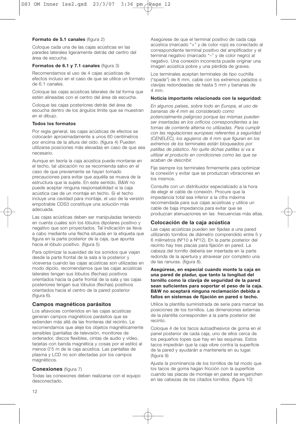 Bowers & Wilkins DS3 User Manual | Page 15 / 48
