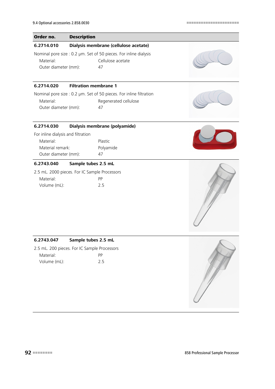 Metrohm 858 Professional Sample Processor User Manual | Page 100 / 105