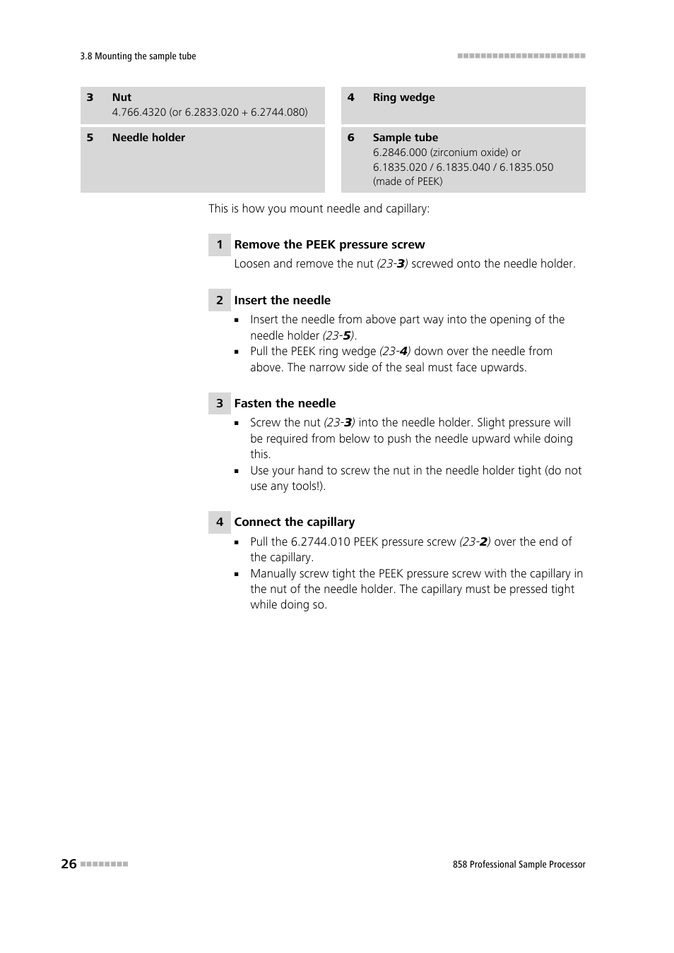 Metrohm 858 Professional Sample Processor User Manual | Page 34 / 105