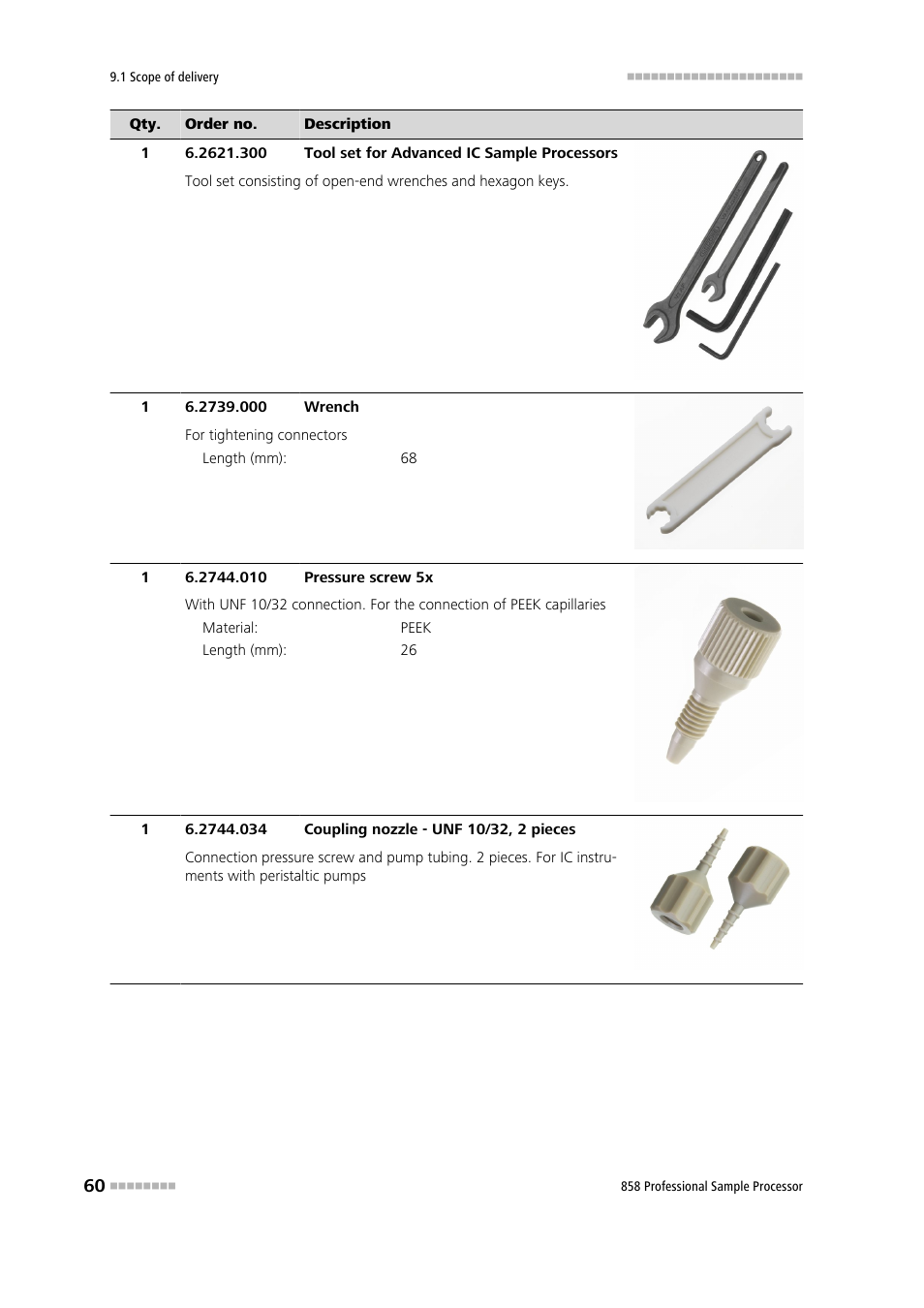 Metrohm 858 Professional Sample Processor User Manual | Page 68 / 105