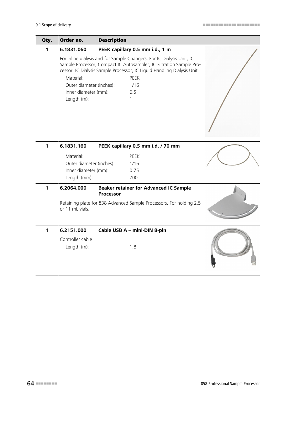 Metrohm 858 Professional Sample Processor User Manual | Page 72 / 105