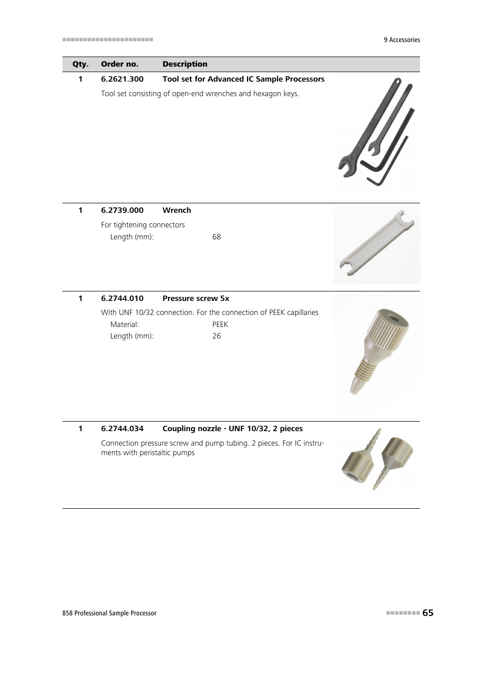 Metrohm 858 Professional Sample Processor User Manual | Page 73 / 105