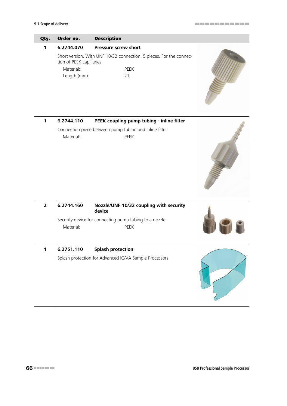 Metrohm 858 Professional Sample Processor User Manual | Page 74 / 105