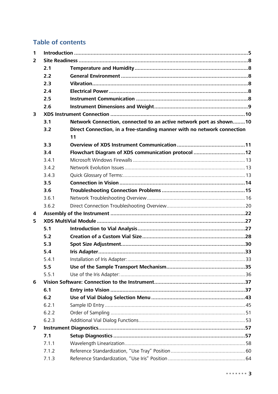 Metrohm NIRS XDS MultiVial Analyzer User Manual | Page 5 / 117