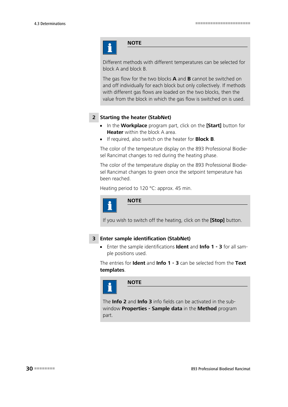 Metrohm 893 Professional Biodiesel Rancimat User Manual | Page 38 / 60