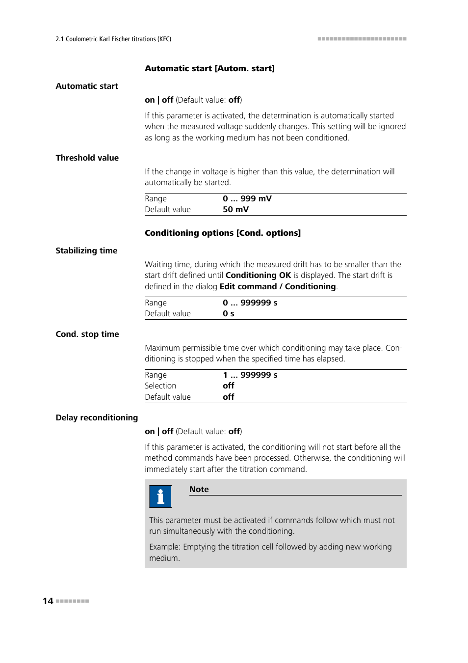 Metrohm 840 PC Control 6.0 / Touch Control User Manual | Page 20 / 34