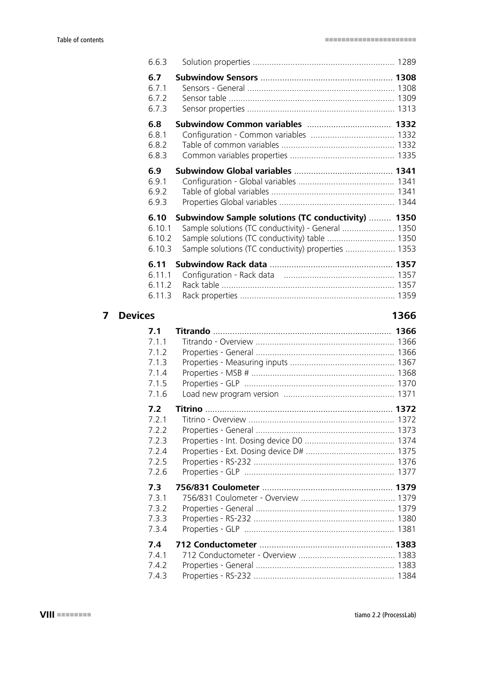 Metrohm tiamo 2.2 (ProcessLab) User Manual | Page 10 / 1644