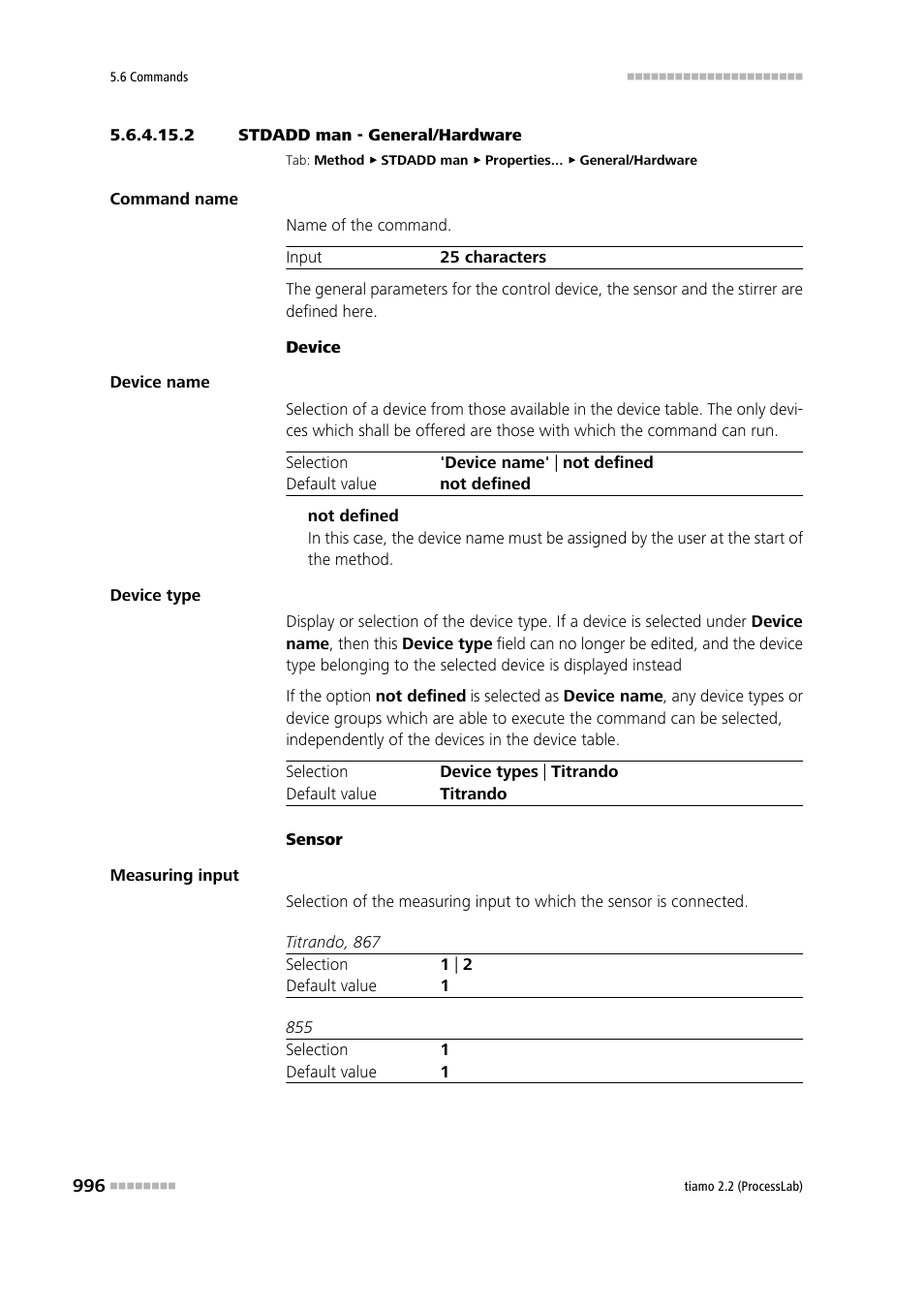 2 stdadd man - general/hardware | Metrohm tiamo 2.2 (ProcessLab) User Manual | Page 1012 / 1644