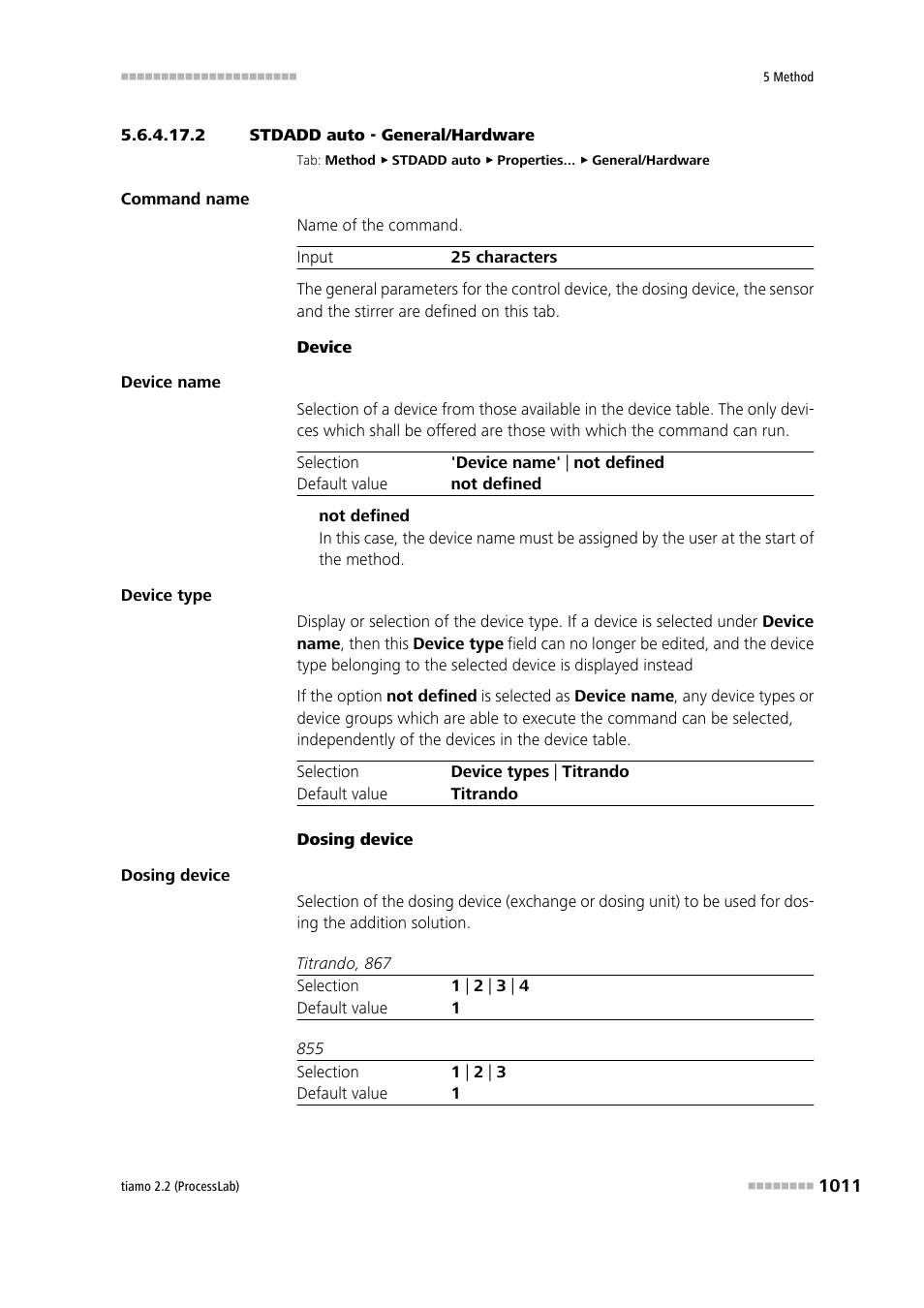 2 stdadd auto - general/hardware | Metrohm tiamo 2.2 (ProcessLab) User Manual | Page 1027 / 1644