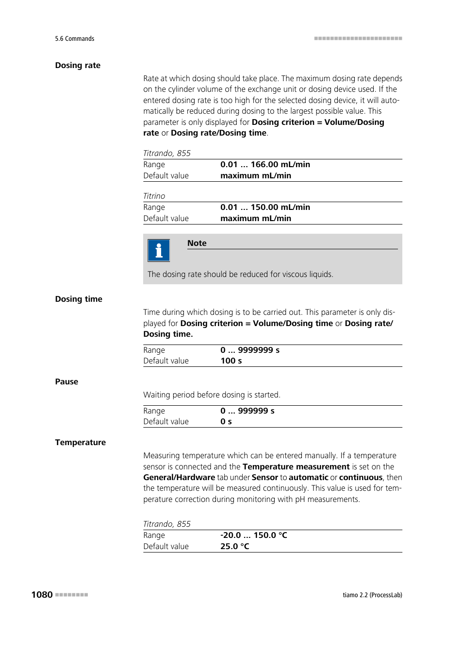 Metrohm tiamo 2.2 (ProcessLab) User Manual | Page 1096 / 1644