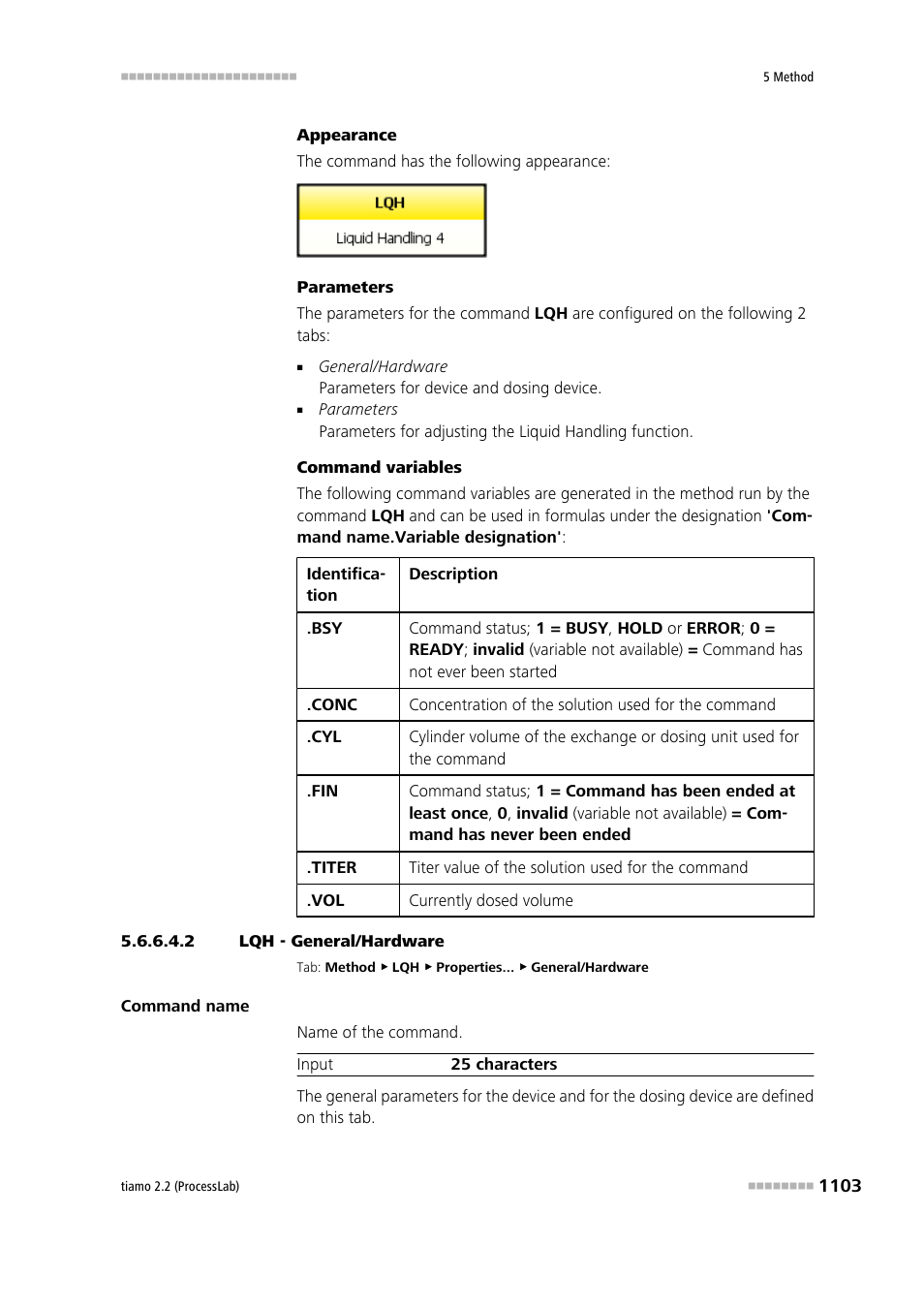 2 lqh - general/hardware | Metrohm tiamo 2.2 (ProcessLab) User Manual | Page 1119 / 1644