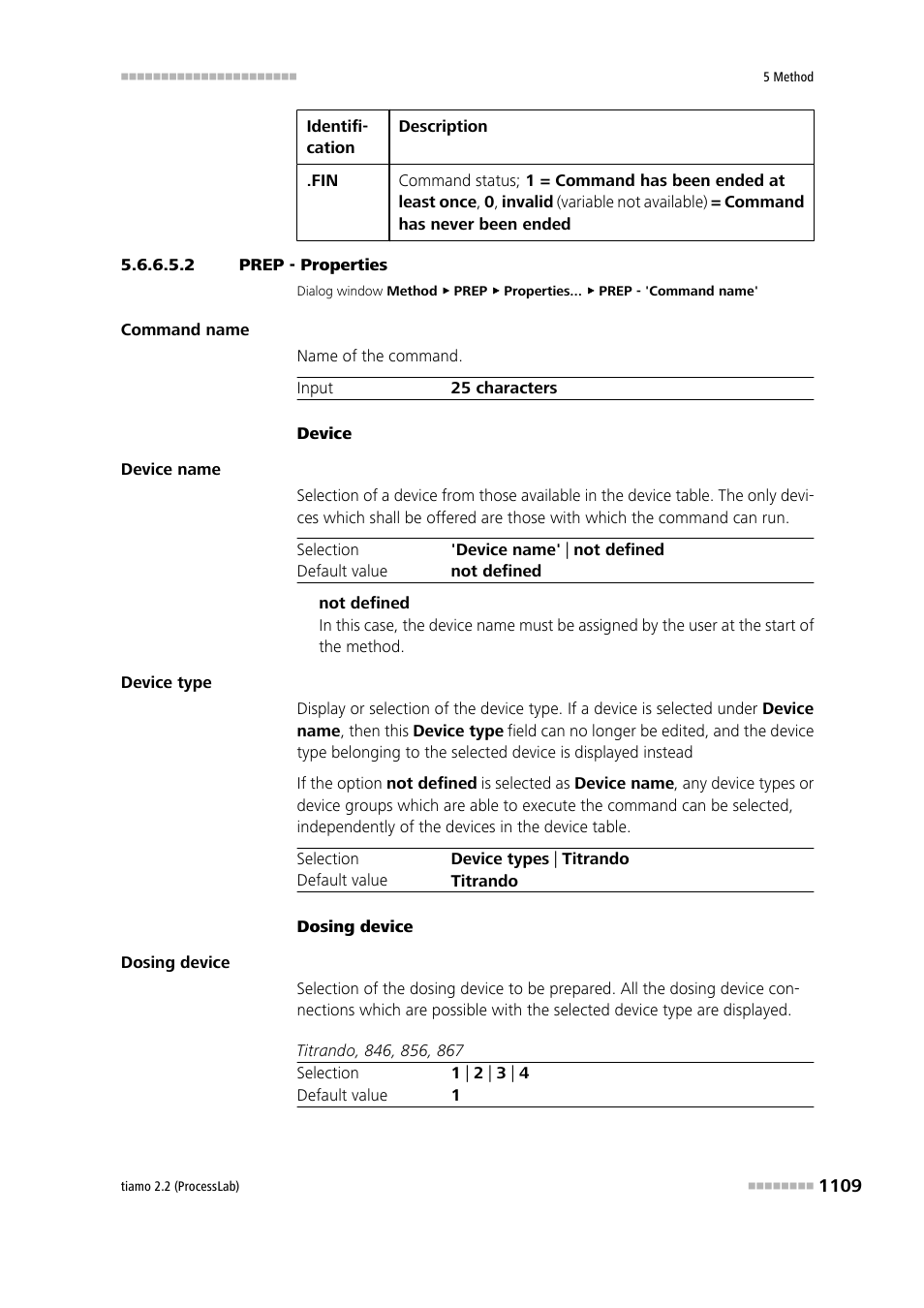 2 prep - properties | Metrohm tiamo 2.2 (ProcessLab) User Manual | Page 1125 / 1644