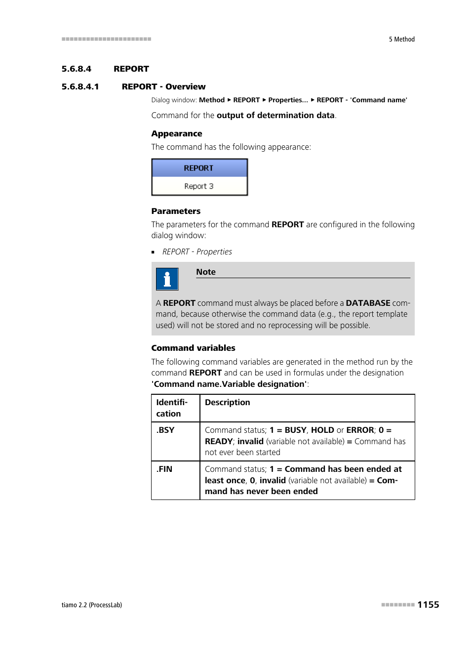 4 report, 1 report - overview, Report | Report - overview | Metrohm tiamo 2.2 (ProcessLab) User Manual | Page 1171 / 1644