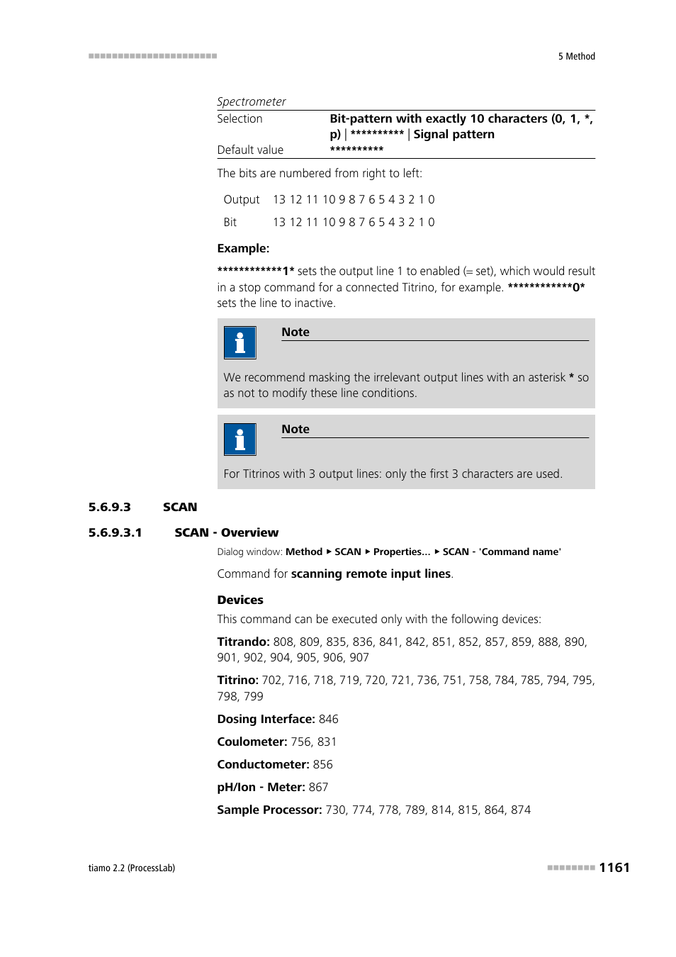 3 scan, 1 scan - overview, Scan | Metrohm tiamo 2.2 (ProcessLab) User Manual | Page 1177 / 1644