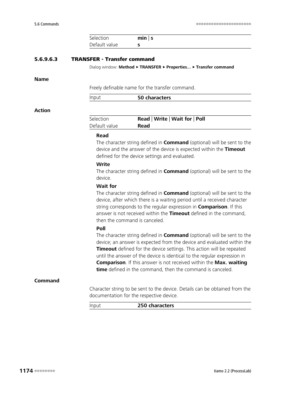 3 transfer - transfer command | Metrohm tiamo 2.2 (ProcessLab) User Manual | Page 1190 / 1644