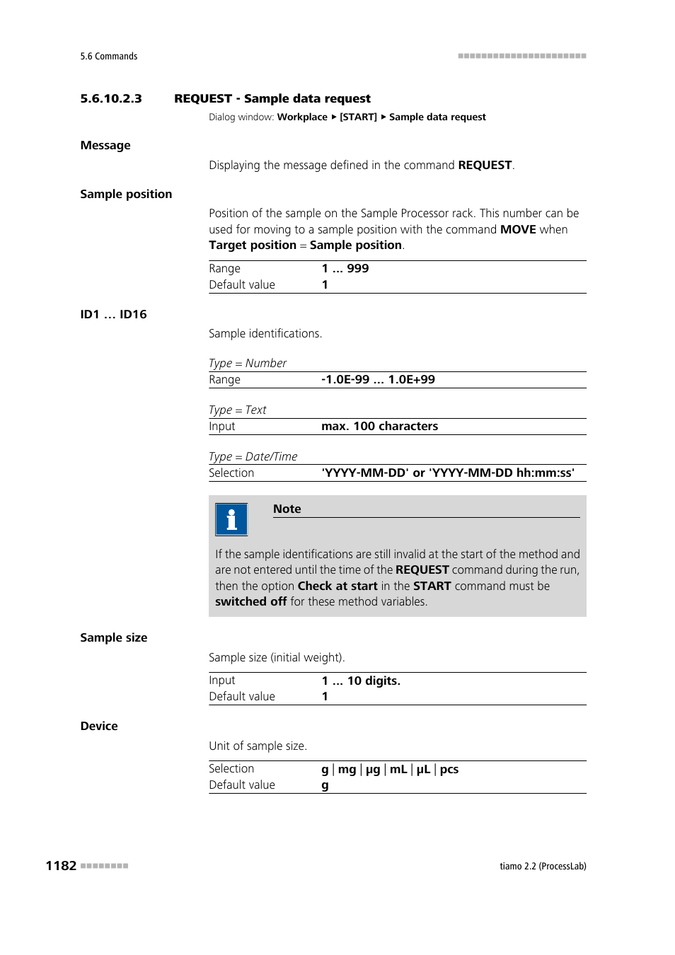 3 request - sample data request | Metrohm tiamo 2.2 (ProcessLab) User Manual | Page 1198 / 1644