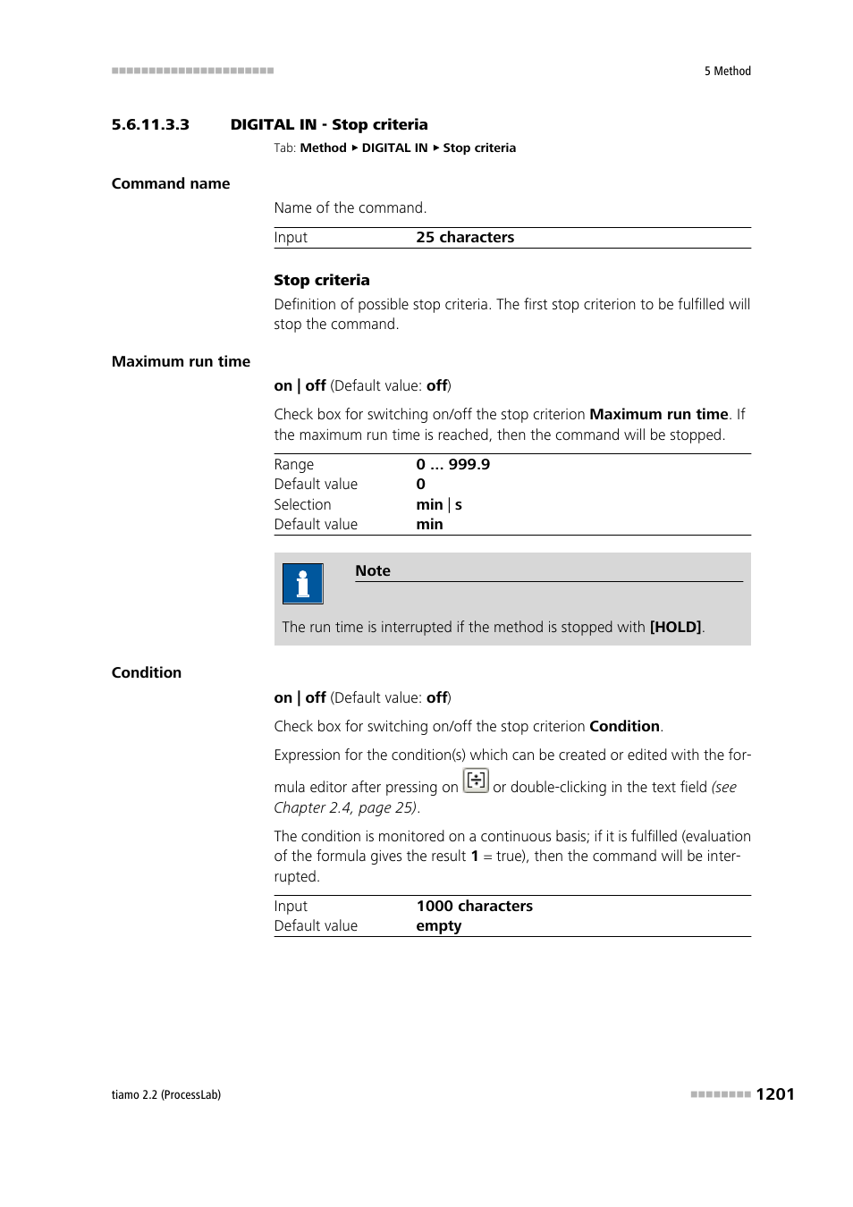 3 digital in - stop criteria | Metrohm tiamo 2.2 (ProcessLab) User Manual | Page 1217 / 1644