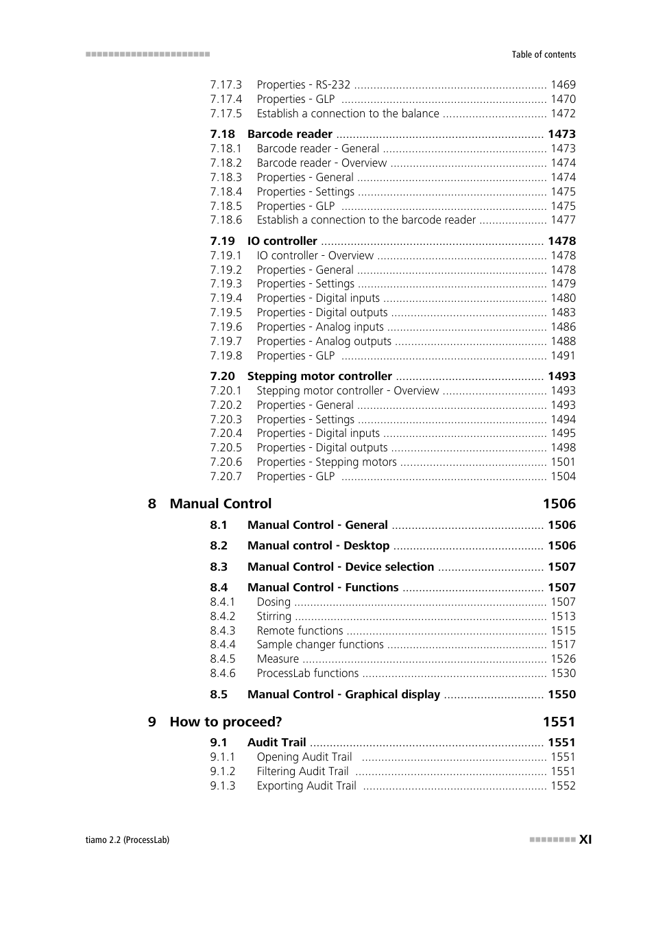 Metrohm tiamo 2.2 (ProcessLab) User Manual | Page 13 / 1644