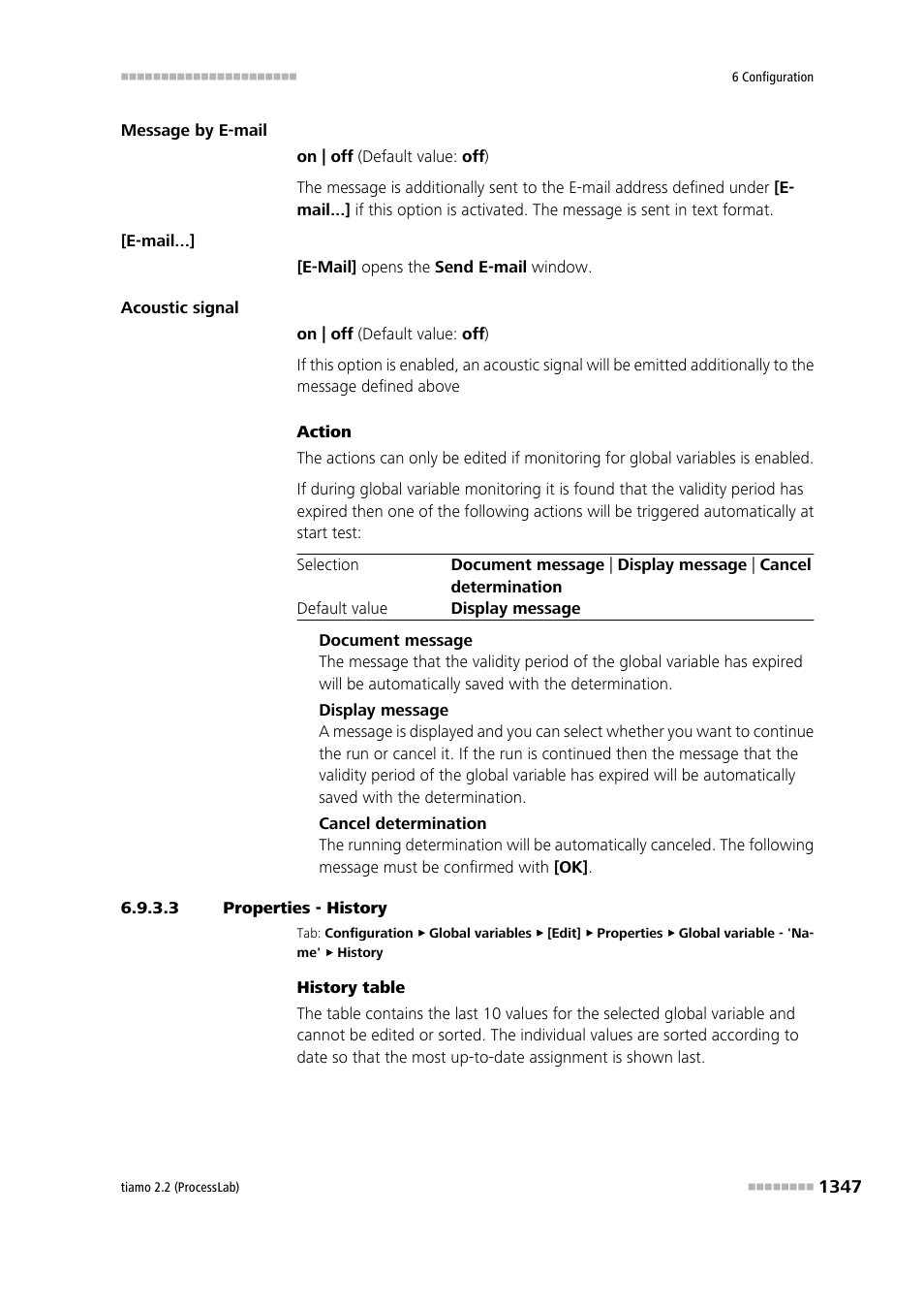 3 properties - history | Metrohm tiamo 2.2 (ProcessLab) User Manual | Page 1363 / 1644