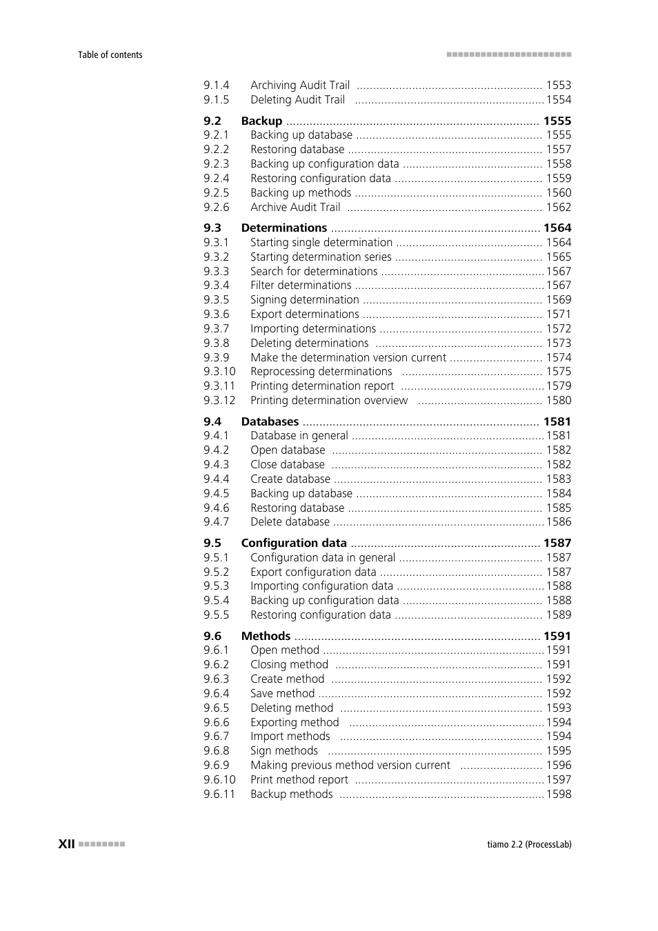 Metrohm tiamo 2.2 (ProcessLab) User Manual | Page 14 / 1644