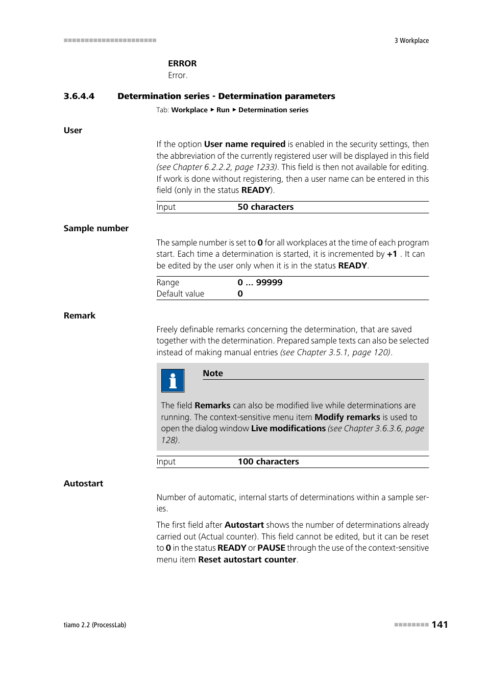 4 determination series - determination parameters | Metrohm tiamo 2.2 (ProcessLab) User Manual | Page 157 / 1644