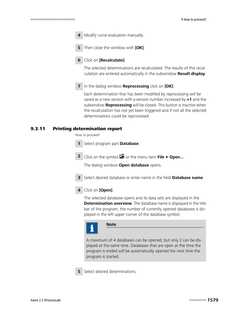 11 printing determination report, Printing determination report 9 | Metrohm tiamo 2.2 (ProcessLab) User Manual | Page 1595 / 1644