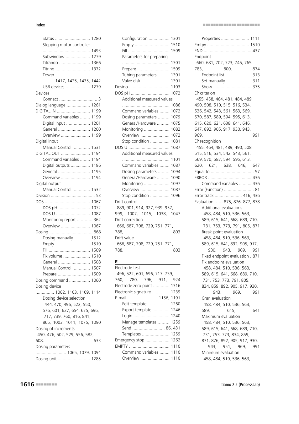 Metrohm tiamo 2.2 (ProcessLab) User Manual | Page 1632 / 1644