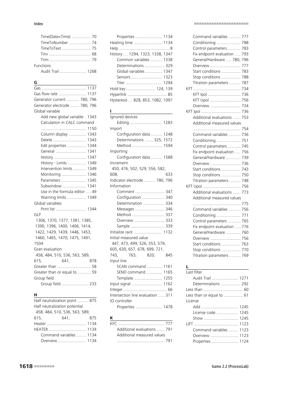 Metrohm tiamo 2.2 (ProcessLab) User Manual | Page 1634 / 1644