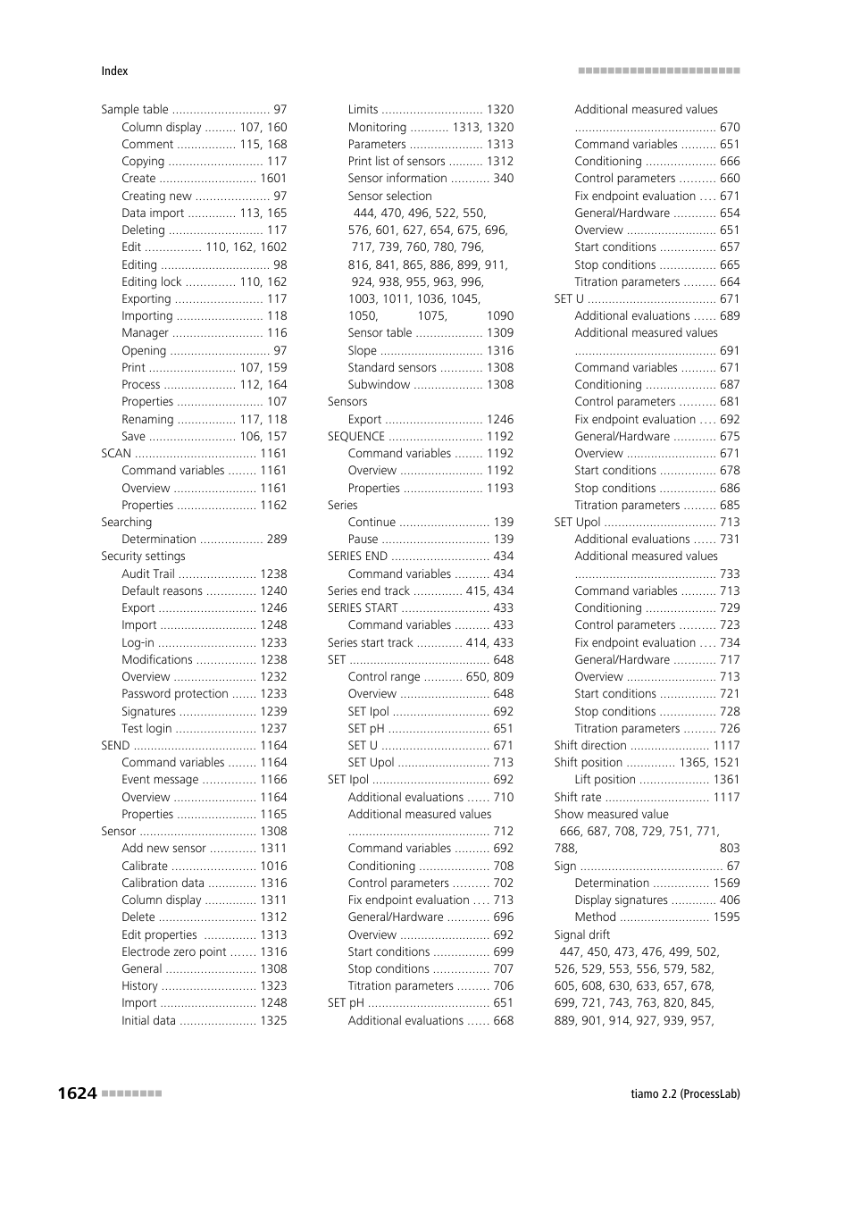 Metrohm tiamo 2.2 (ProcessLab) User Manual | Page 1640 / 1644