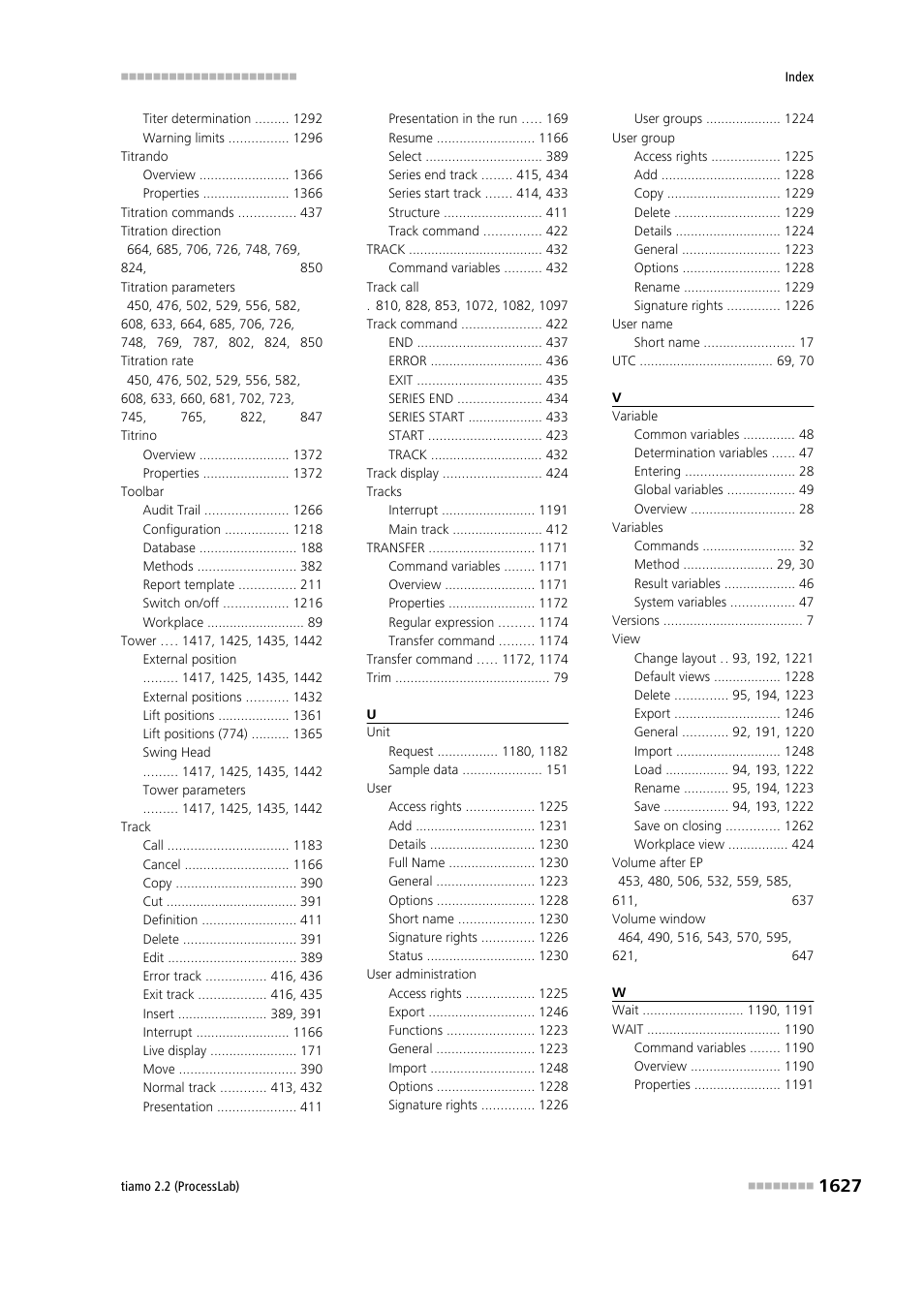 Metrohm tiamo 2.2 (ProcessLab) User Manual | Page 1643 / 1644