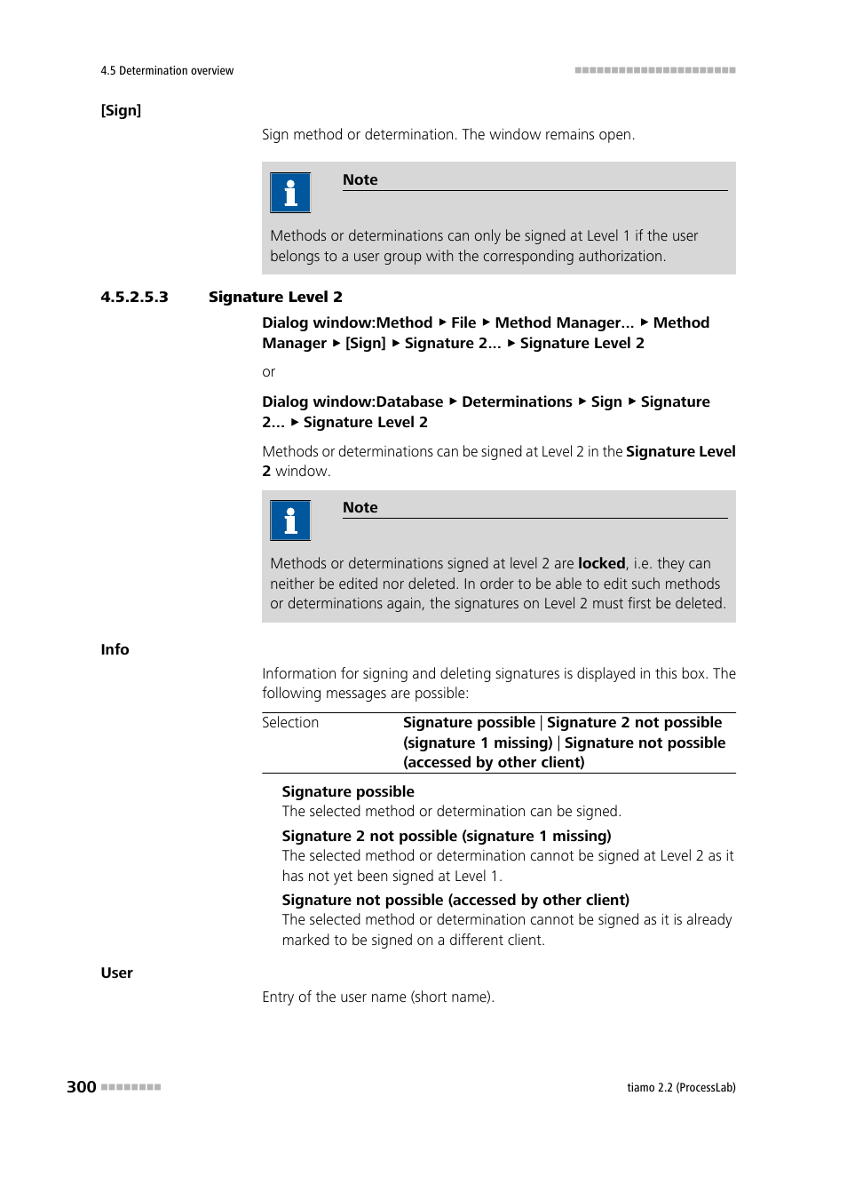 3 signature level 2 | Metrohm tiamo 2.2 (ProcessLab) User Manual | Page 316 / 1644